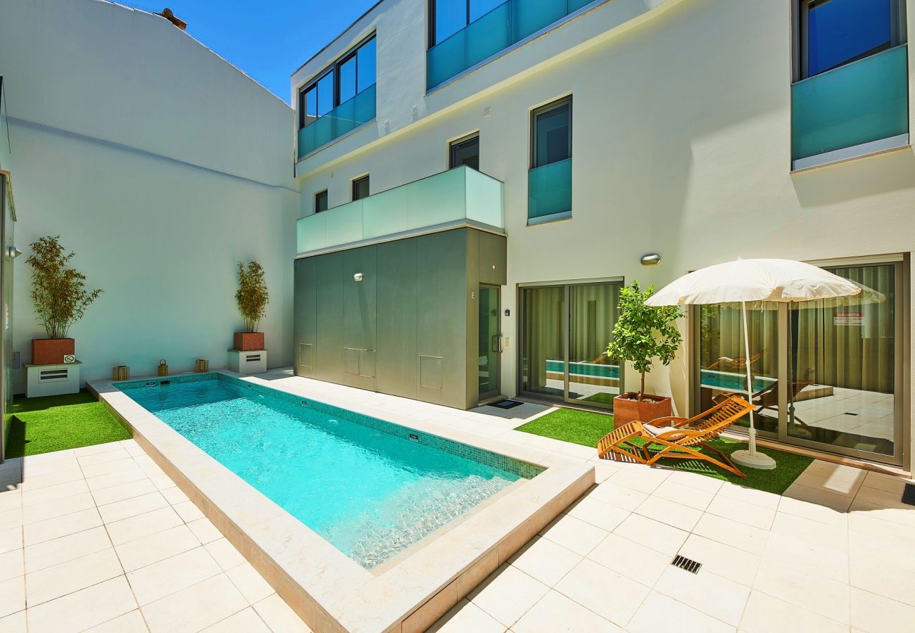 Terraced House in Tavira - TAVIRA SUITES ALFARROBEIRA, Town Centre